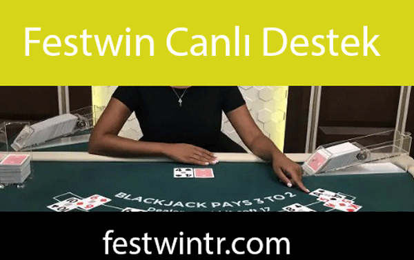 Festwin canlı destek hizmetiyle güvenilir seviyededir.