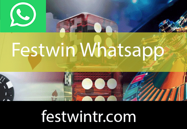 Festwin whatsapp yardımını güvenle takdim etmektedir.